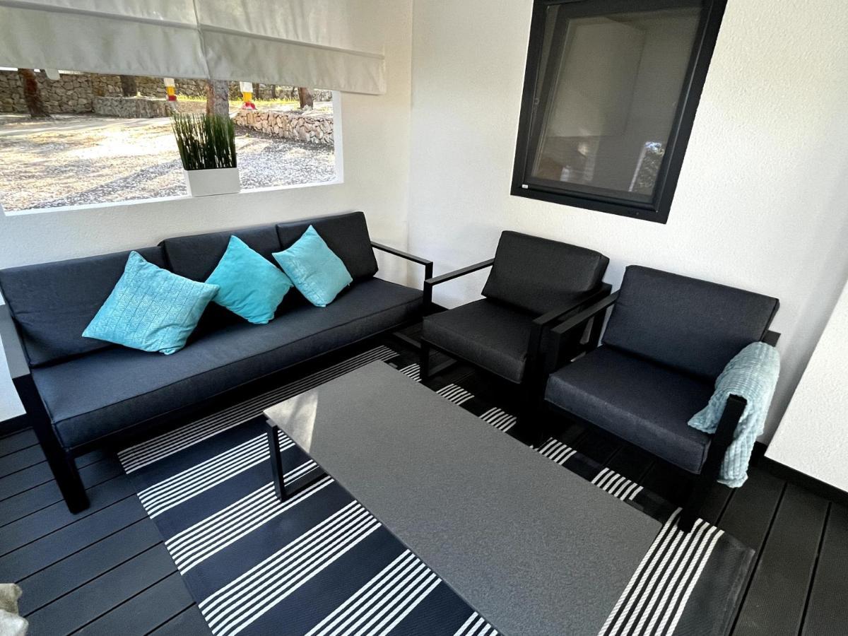 Luxury Mobile Home Pretty Green - Premium - Oaza Mira Resort -50 M From The Beach 德拉格 外观 照片