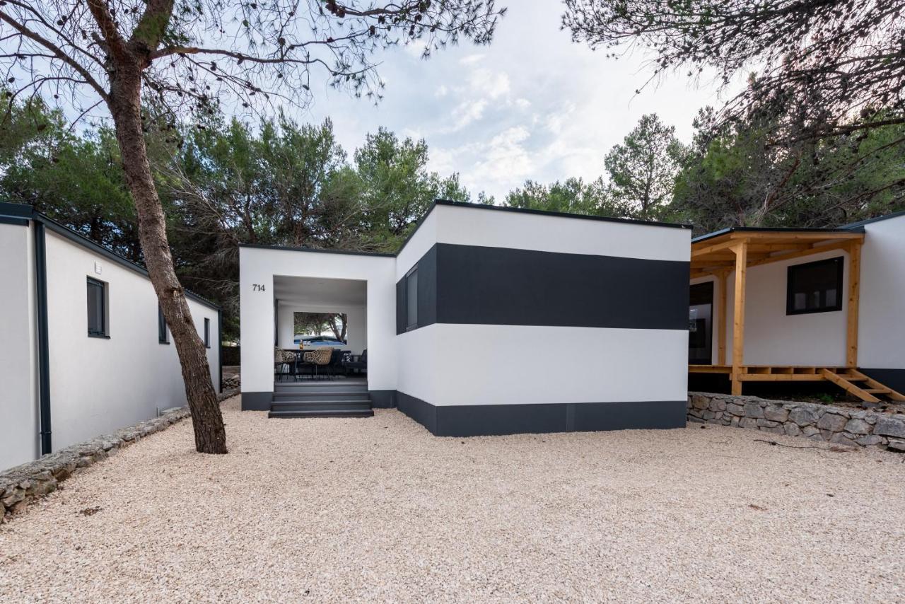 Luxury Mobile Home Pretty Green - Premium - Oaza Mira Resort -50 M From The Beach 德拉格 外观 照片